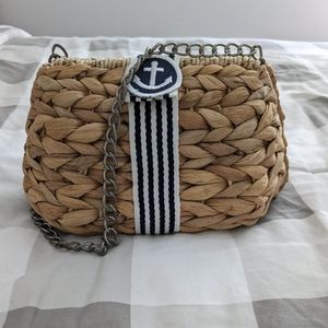 Rattan nautical bag